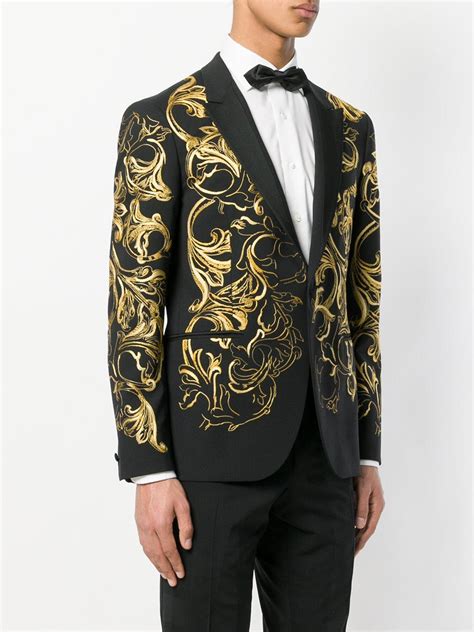 versace suit jacket mens|versace men's jacket for sale.